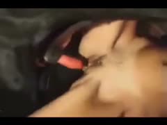 Big dark dog is fucking with a wicked golden-haired